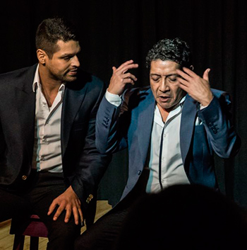 Protagonistas de Una Vida en el Teatro: los actores Marlon Pantaleón.