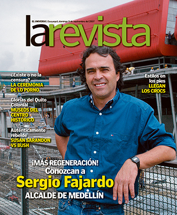 Sergio Fajardo en la portada de La Revista del 9 de septiembre de 2007.
