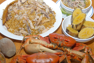 El cangrejo se presta para diferentes recetas de la cocina local.