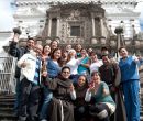 El evento fue realizado en el convento San Francisco de Quito, como parte del pr