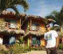 Carlos Floreano cuenta con seis habitaciones frente al mar.