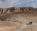 Caminando desde Sateh al Baher hacia el Mar Muerto en pleno verano. Sateh Al Bah