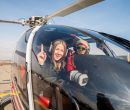 En Hannover se pueden hacer excursiones aéreas en helicóptero.