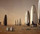 La pista de aterrizaje en Marte debería ubicarse en una zona baja.  