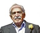El escritor colombiano Gabriel García Márquez a sus 87 años.
