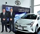 Allí estuvieron Luis Baca, director comercial de Toyota del Ecuador.