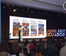 Barry Wacksman en su presentación en el Lions Edit Ecuador.