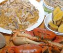 El cangrejo se presta para diferentes recetas de la cocina local.