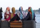 Hijabs de todos los colores.