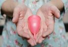 La copa menstrual está hecha de silicona y sirve como un recipiente que recoge e