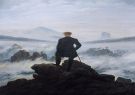 El caminante sobre el mar de nubes, del pintor alemán Caspar David Friedrich.