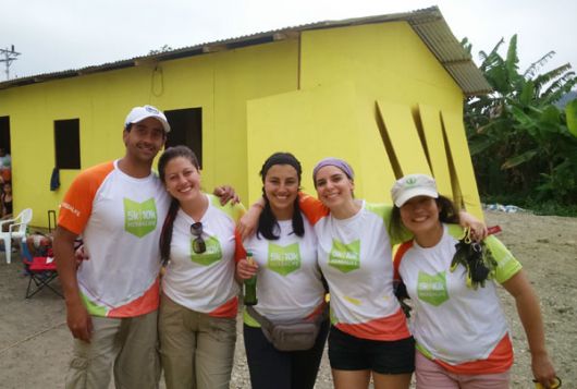 Voluntarios de Herbalife en Ecuador.