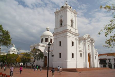 La catedral de Santa Marta fue construida en el año 1765.